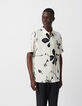 Chemise REGULAR craie imprimé maxi astro Homme-2