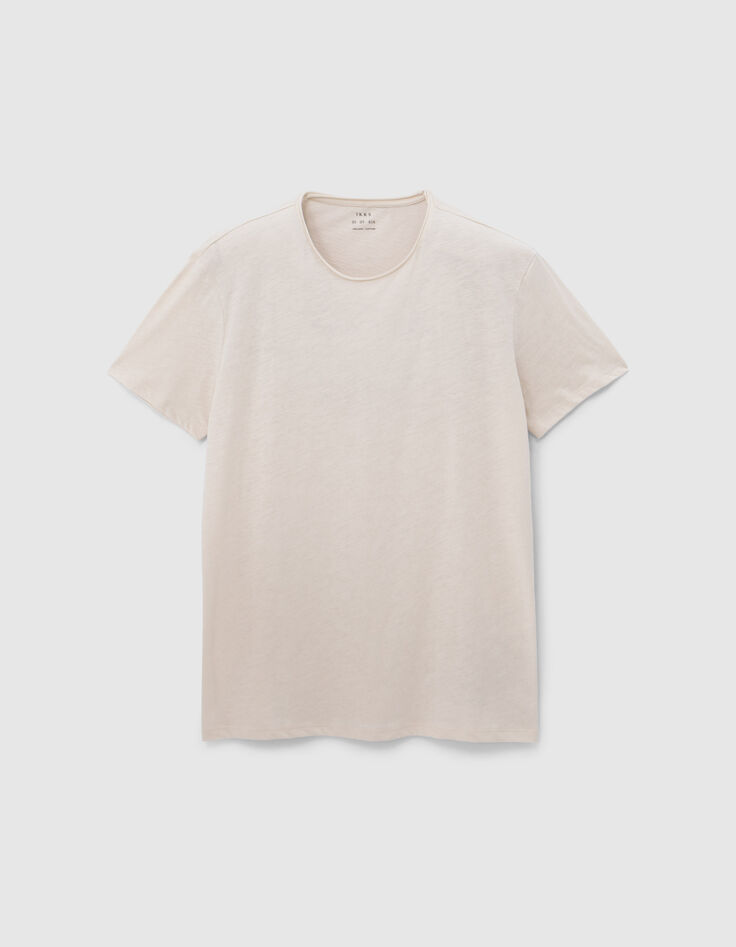 T-shirt L'Essentiel stuck coton bio col rond Homme-6