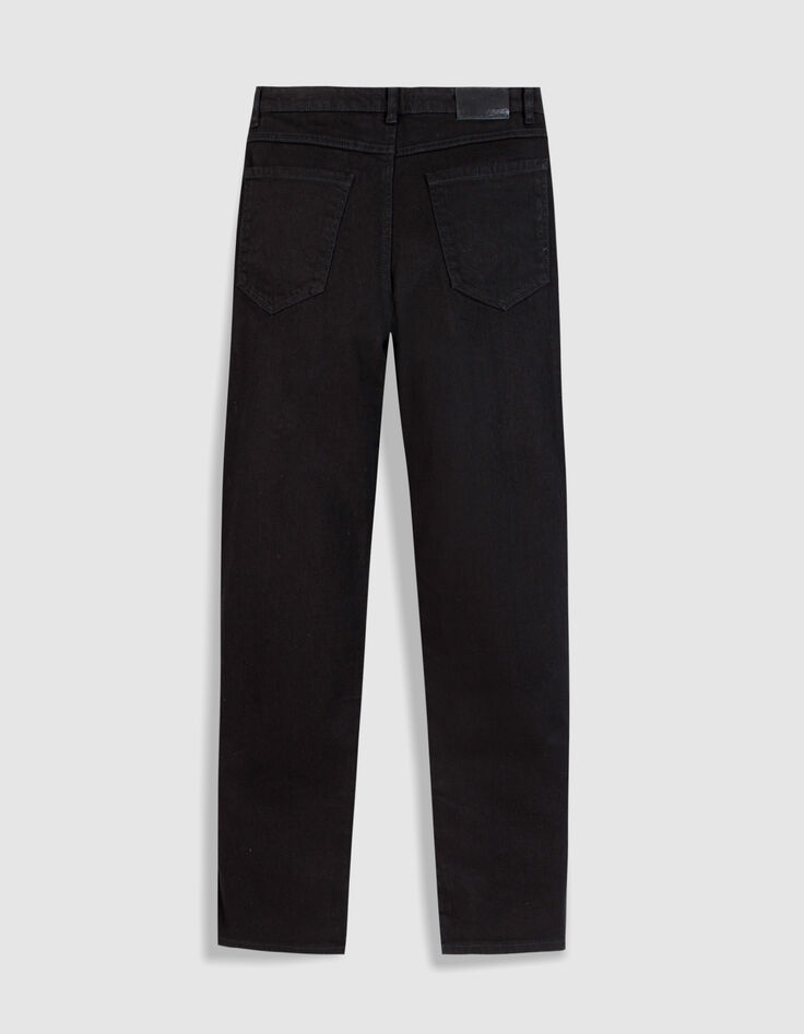 Jean droit noir 7/8e Anders Femme-7