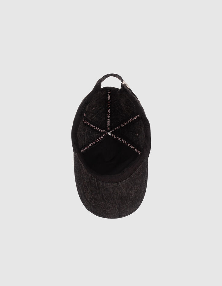 Graues Mädchen-Cap, Motiv geflügelter Stern-5