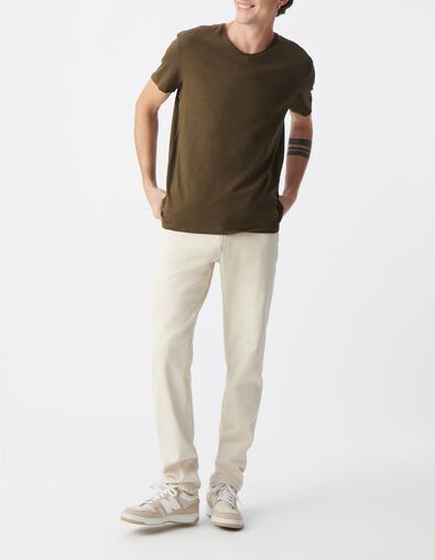 Men&rsquo;s flax POWERFLEX SLIM jeans - IKKS