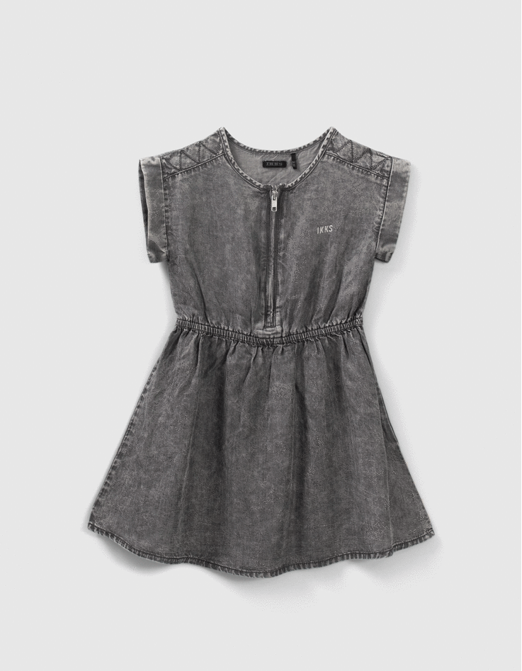Robe grise fille outlet