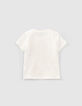 Gebroken wit T-shirt bio gitaren babyjongens-2