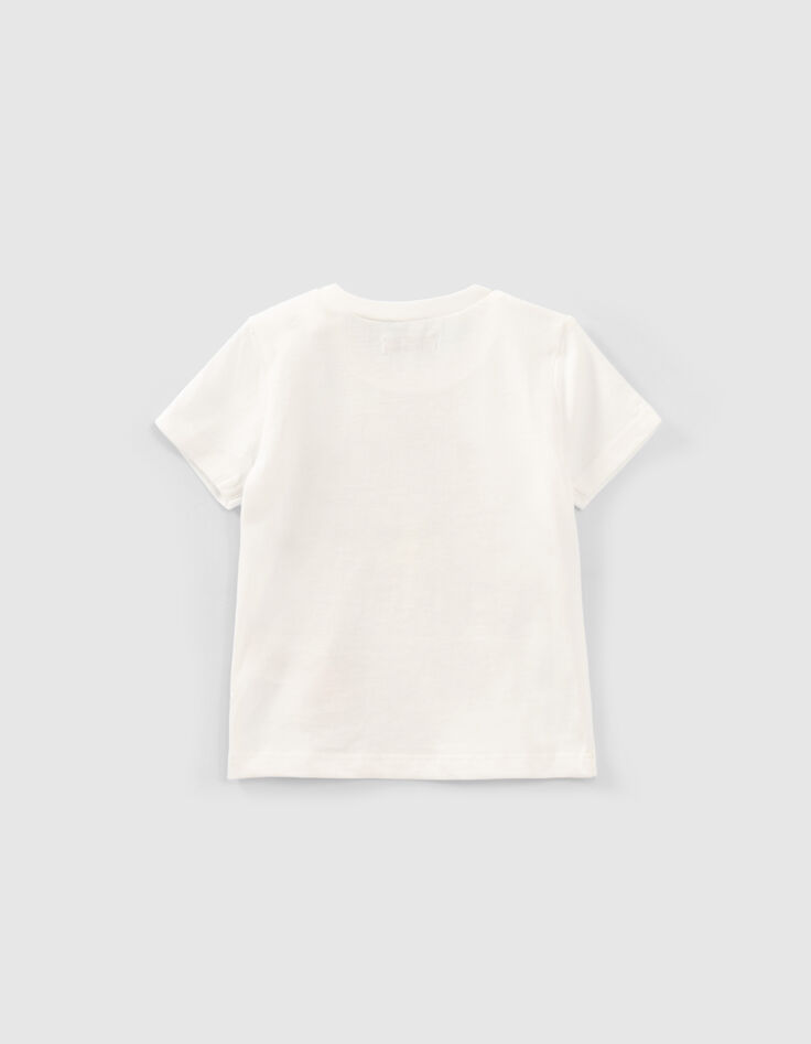 Gebroken wit T-shirt bio gitaren babyjongens-2
