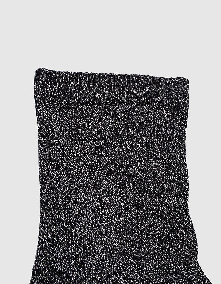 Lot 3 paires de chaussettes métallisées femme-2