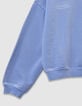 Sudadera amarilla mensajes delante espalda ni&ntilde;a-4