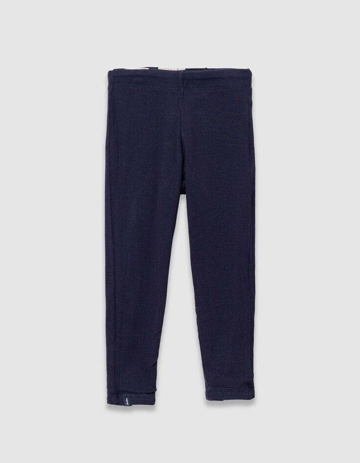 Omkeerbare legging marine maxistippen en geribd meisjes-4 Omkeerbare legging marine maxistippen en geribd meisjes-4