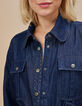 Chaqueta vaquera brut estilo sahariana tachuelas I.Code-2