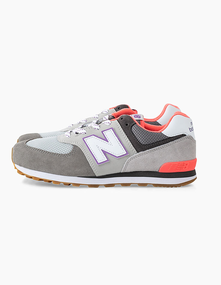 Tennis New Balance® grises pour fille-2 Tennis New Balance® grises pour fille-2