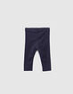 Leggings marine b&eacute;b&eacute; fille-3