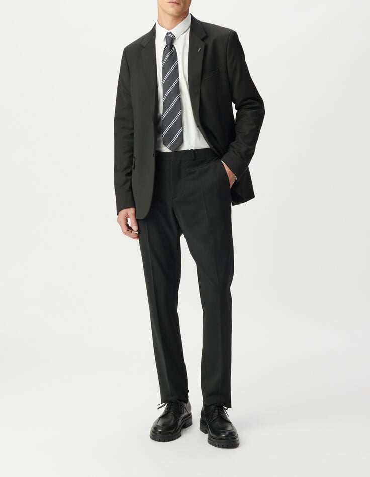 Men’s black TRAVEL SUIT suit jacket-8 Men’s black TRAVEL SUIT suit jacket-8
