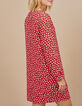 Robe évasée imprimé cœur tachiste I.Code-3
