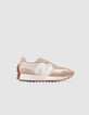 Baskets écrues NEW BALANCE 327 Femme-1