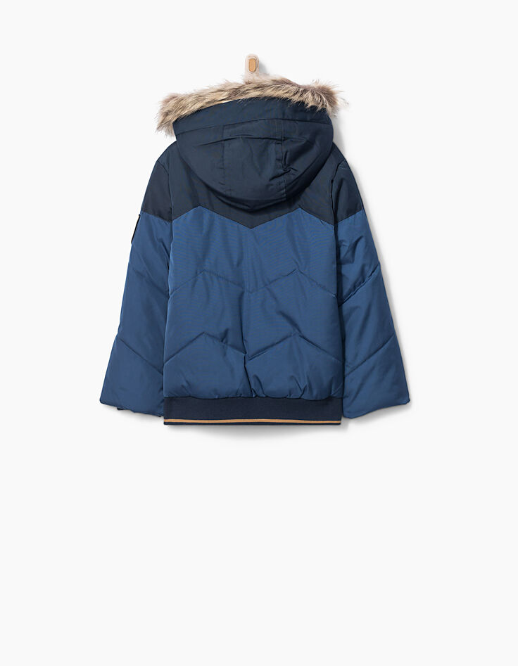 Boys’ two-tone padded jacket-3 Boys’ two-tone padded jacket-3