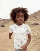 Boys' off-white drawing T-shirt-1