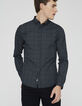 Camisa azul marino hombre-1