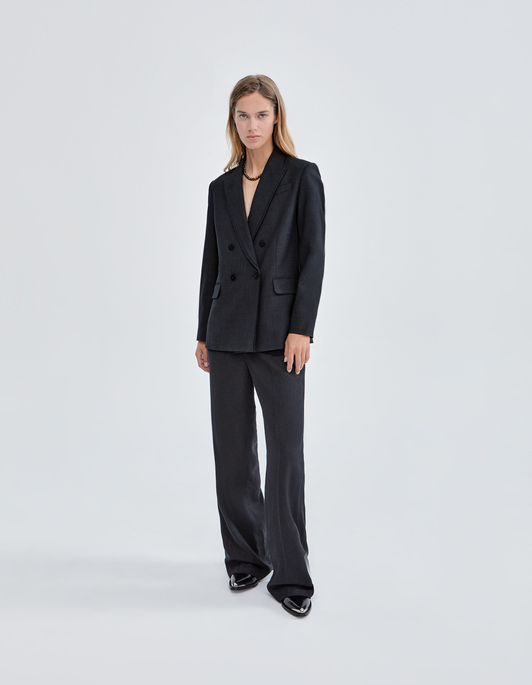 Pure Edition Veste de tailleur noire femme IKKS