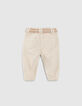 Jeans mit G&uuml;rtel mit Ethnic-Stickerei f&uuml;r Babym&auml;dchen-4