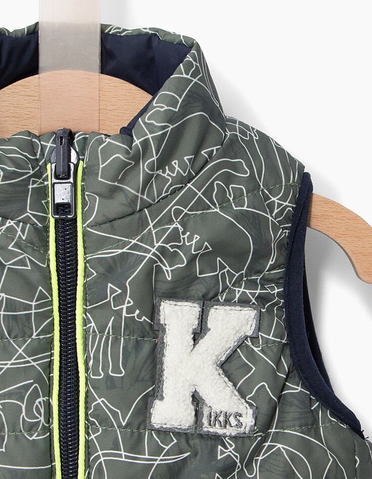 Baby boy reversible gilet -5 Baby boy reversible gilet -5