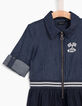 Robe-chemise en jean et jupon en tulle fille-5