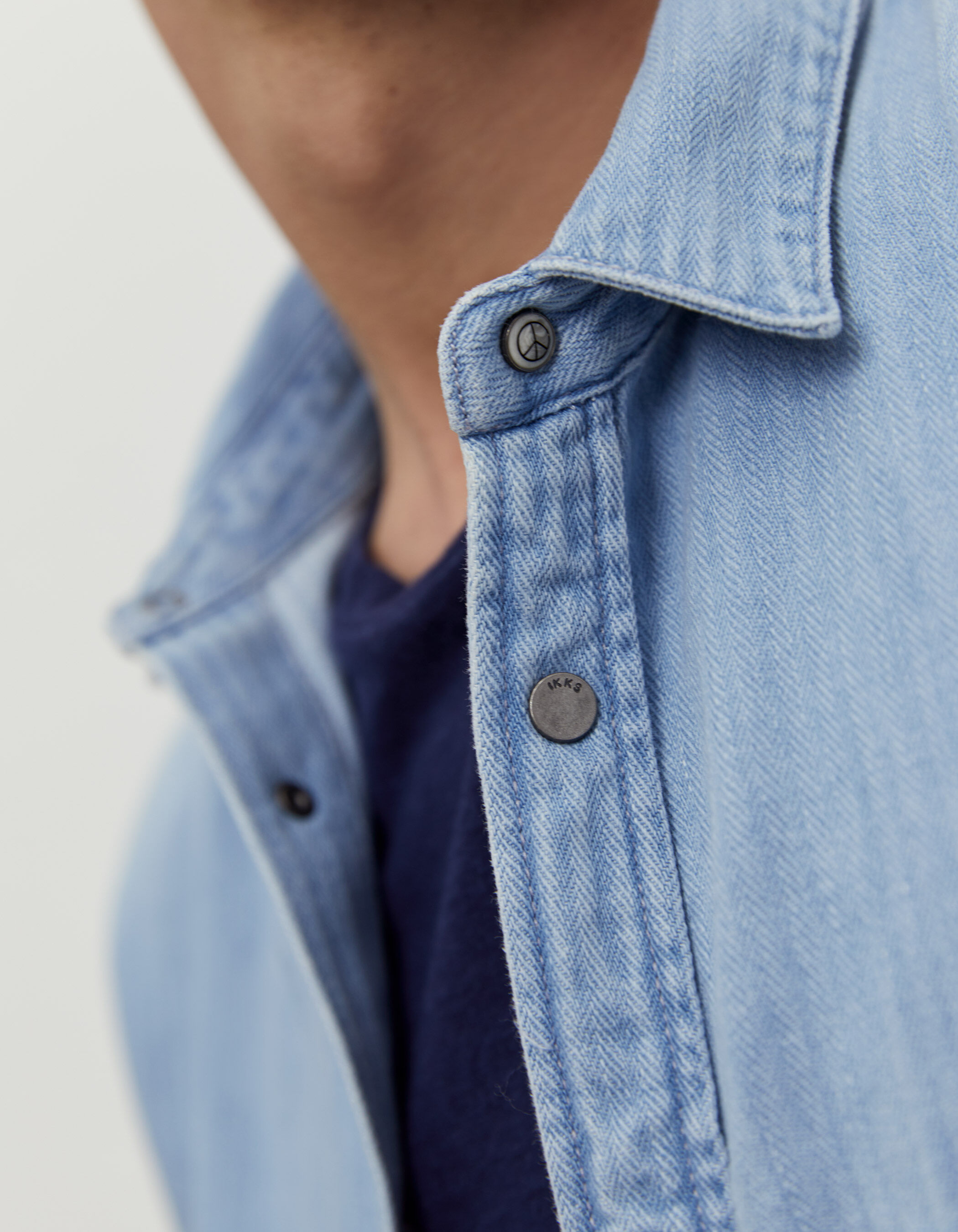 Chemise en denim EASY ciel Homme