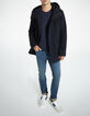 Dark Navy Herrenmantel in Dufflecoat-Optik-6
