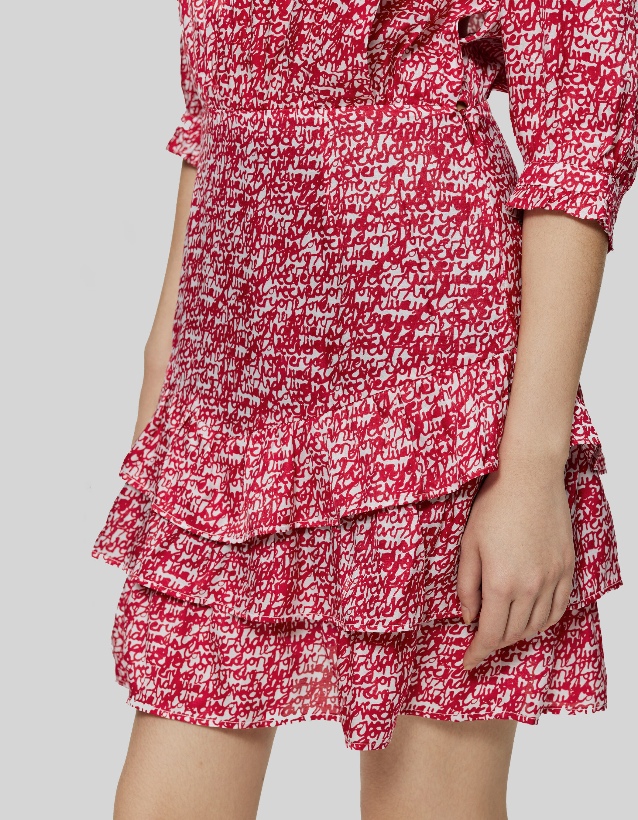 Rode zomerjurk best sale