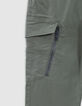 Pantalon BATTLE kaki poche zippée garçon-5