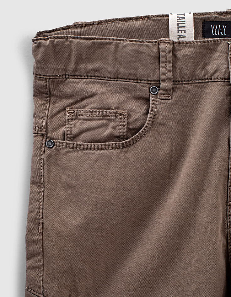 Pantalon battle kaki foncé garçon -4