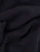 Women's black knitted cardigan with star pattern sleeve-6