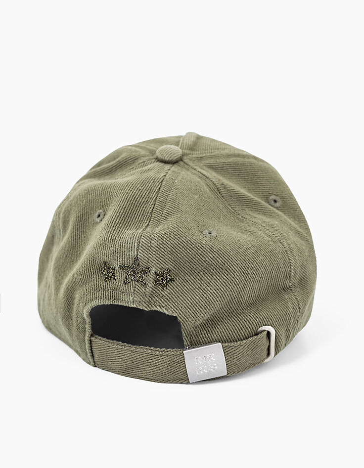 Girls’ bronze embroidered K patch cap-3 Girls’ bronze embroidered K patch cap-3