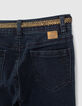 Vaqueros skinny rinse con tira en cintura ni&ntilde;a -6