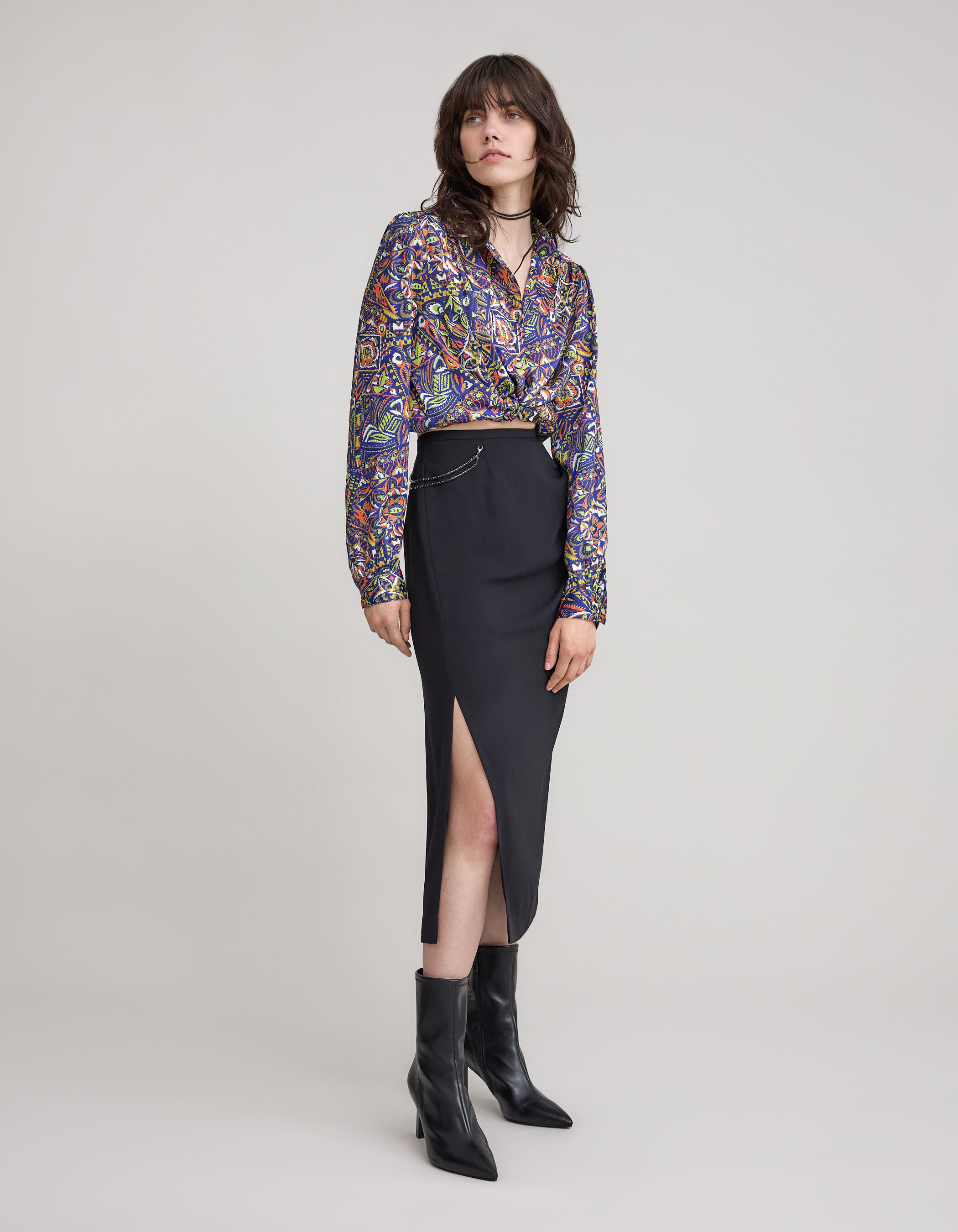 Jupe crayon noire shop