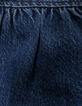 Jupe en jean bleu boutons pressions esprit pont fille-8