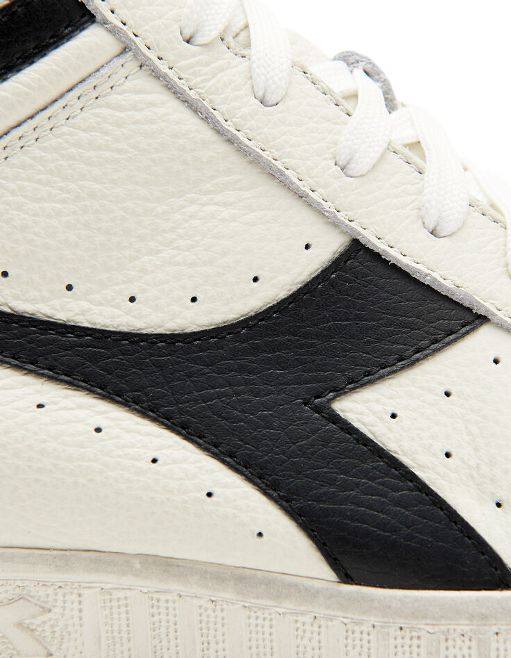 Zwarte sneakers IKKS x Diadora GAME L HIGH WAXED Heren-5