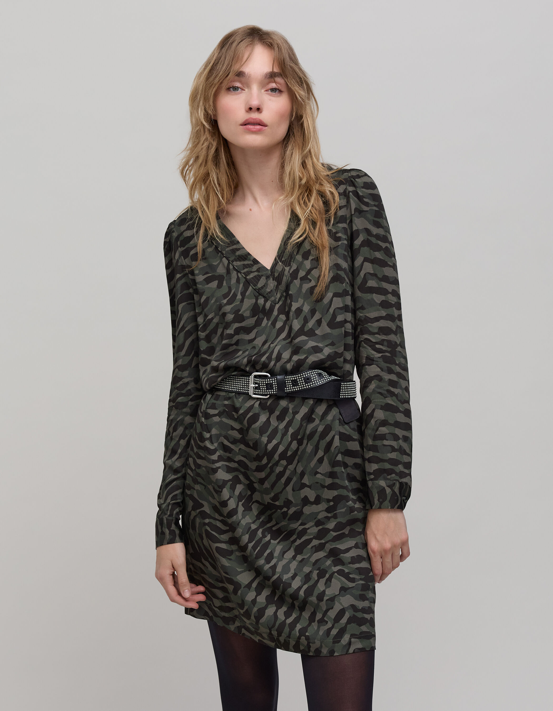 Robe imprimé camouflage discount