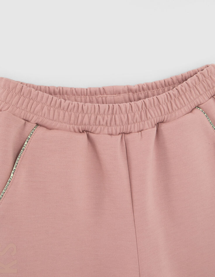 Roze jogging met print meisjes-2