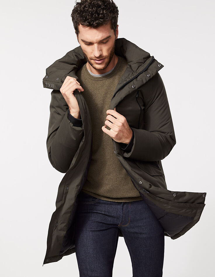 Parka longue kaki WATERPROOF Homme-8
