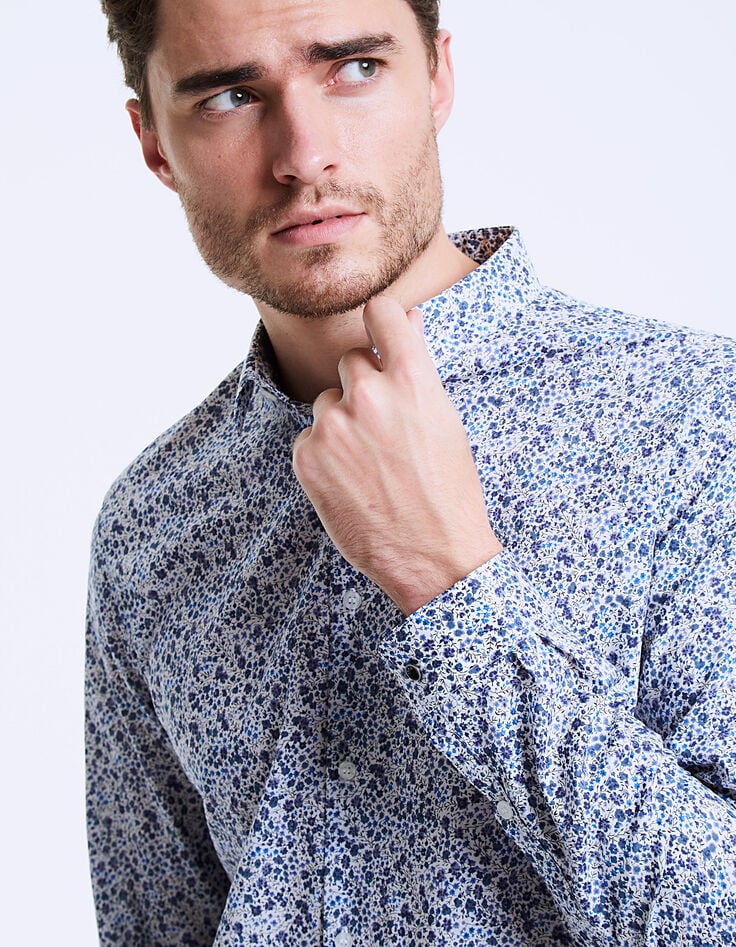 Camisa slim Liberty flores stone Hombre-5 Camisa slim Liberty flores stone Hombre-5