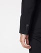 Veste de costume noire lin mélangé Homme-5