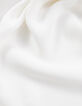Gebroken witte top halskettingversiering rug Dames-8