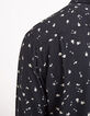 SLIM overhemd MEN rozenprint-4