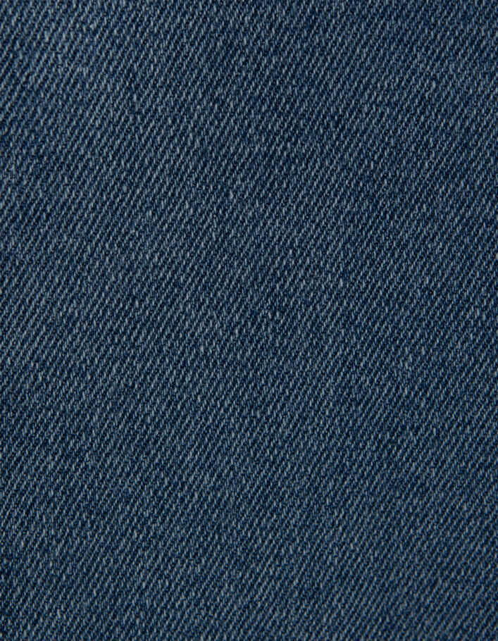 Jean FLARE bleu waterless poches plaquées fille - IKKS