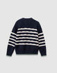 Boys’ decorative knit sailor sweater-2