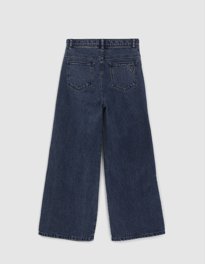 Vaqueros wide leg azules niña-4