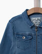 Veste jean fille-4