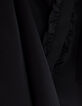 Zwart blouse Pure Edition met lavalli&egrave;rekraag Dames-8