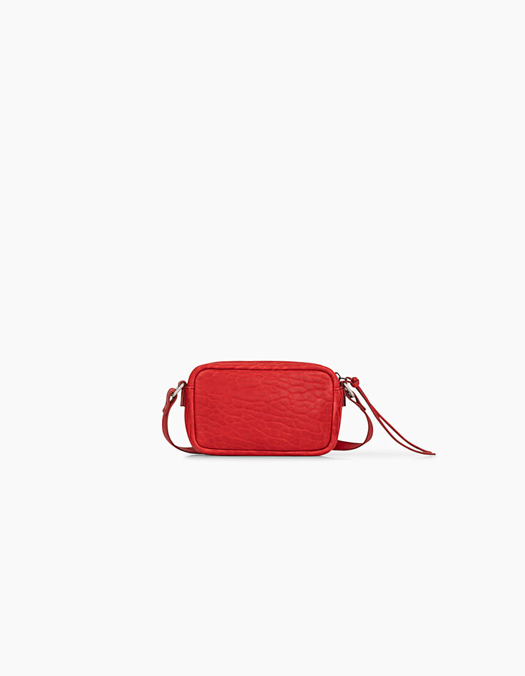 Bolsito cuero WATERMELON 1440 SMALL MESSENGER acolchado chevrones-2