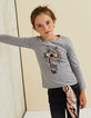Tee-shirt cheval fille-1