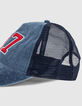 Casquette navy brodée 87 garçon-6